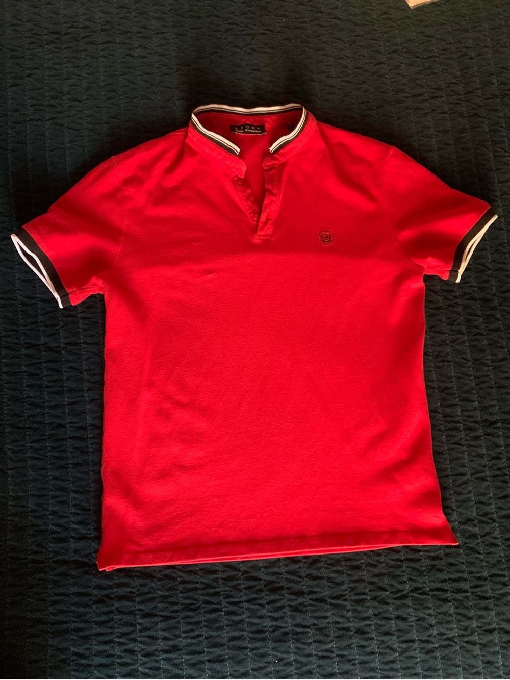 The Kooples Men's Red Polo Shirt